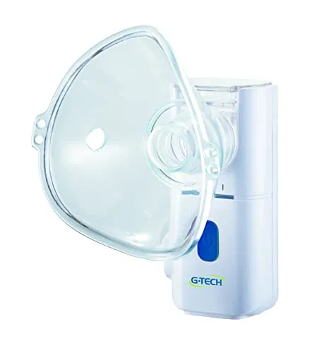 (Missão R$74,99)G-Tech Nebulizador de Rede Vibratória NEBMESH2, Branca