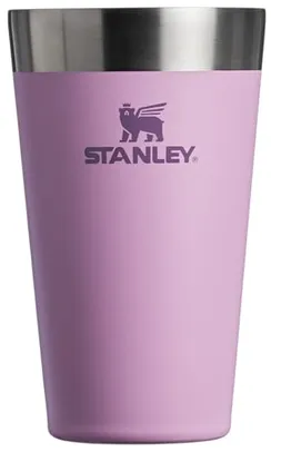 Stanley - Copo de cerveja isolado, copo empilhável Stay Chill de 473 ml, para bebidas quentes ou frias, Lilac