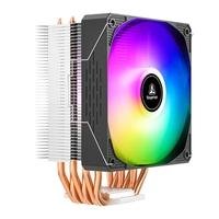 [Com Cashback 72R$] Air Cooler Segotep Frozen Tower T6, ARGB, AMD/Intel, 120mm, 6 heat pipes, Preto - SEG-AIR-FTT6B-WW