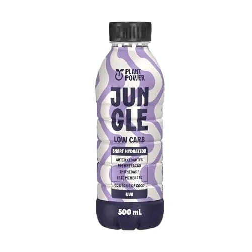 [Rec] 3 Corações Bebida Funcional Jungle Uva Low Carb - Plant Power - 500Ml