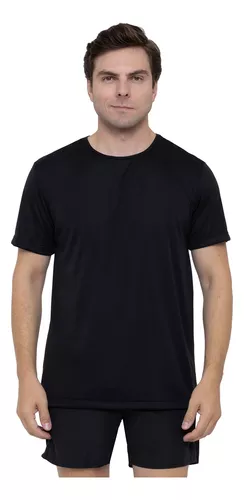 Camiseta Básica Dry Fit Térmica, Masculina - Lisa Tradicional