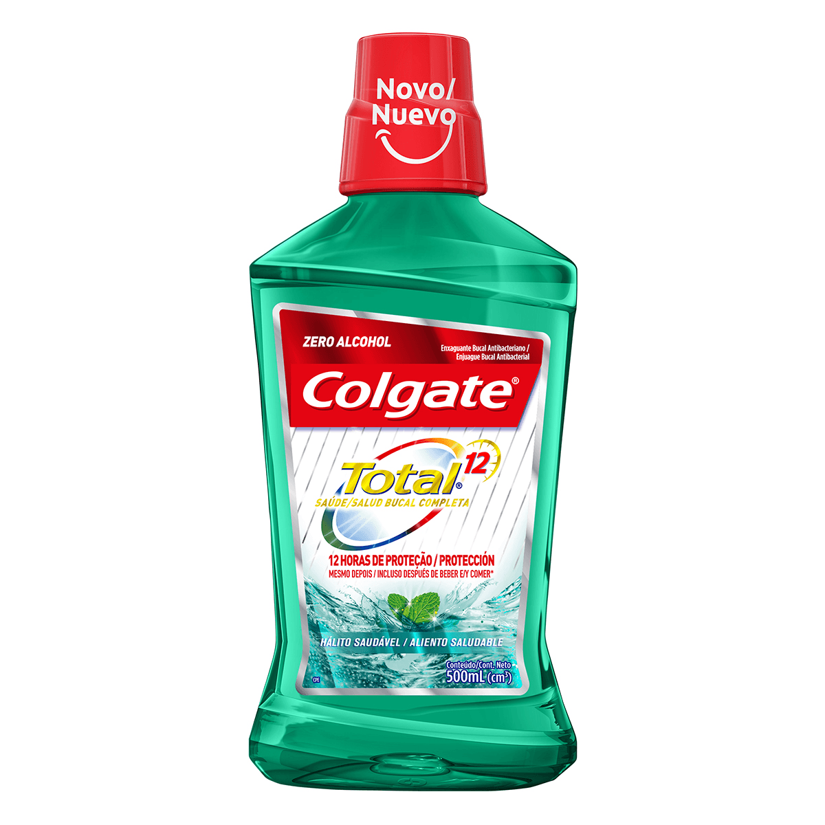 Enxaguante Bucal Colgate Total 12 Professional Hálito Saudável 500ml