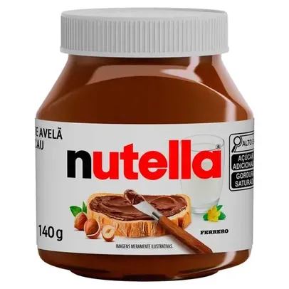 [Regional] Nutella Creme de Avelã 140g