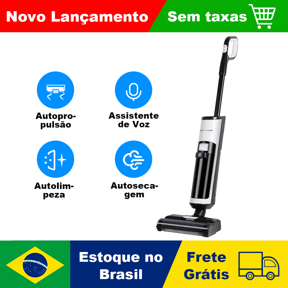 [Do Brasil] Aspirador Vertical de Pó Liectroux i7 Pro Autolimpante