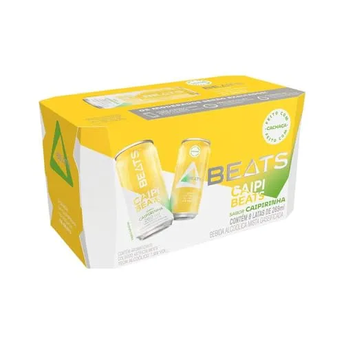 Pack de Beats Sabor Caipirinha, Lata 269 ml 8 Unidades