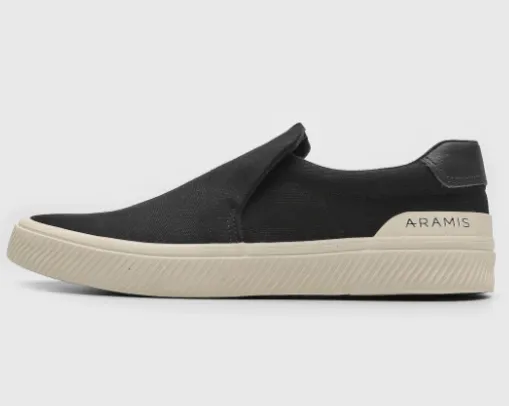 Slip On Aramis Daily Slip Canvas Preto