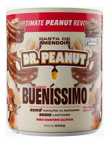 Pasta De Amendoim 600g Sabores - Dr Peanut Lançamento