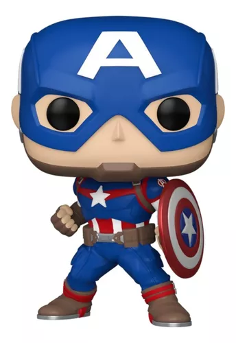 Boneco Funko Pop! Marvel Clássicos- Capitão América