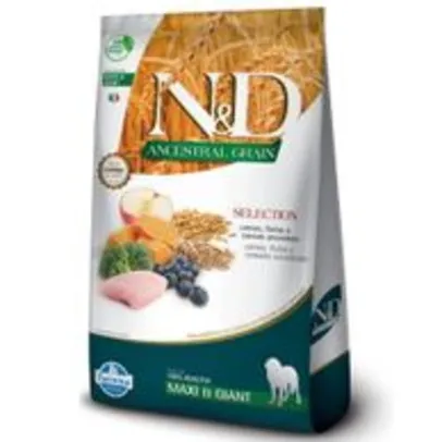 Ração N&D Ancestral Grain Selection Cães Adultos Raças Grandes e Gigantes