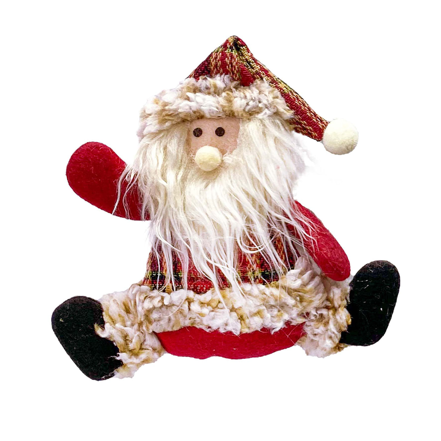 Papai Noel Sentado 16cm - Magizi