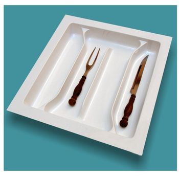 Porta Concha 4 divisões 405a462x425a495mm Branco Magnum