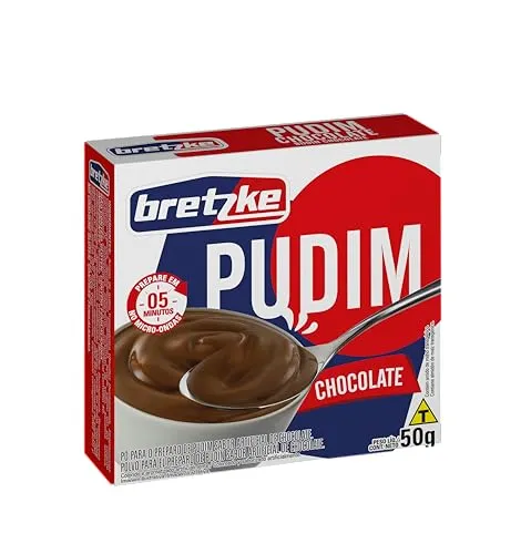 (+ Por - R$1,45) Bretzke Pudim Sabor Chocolate 50g