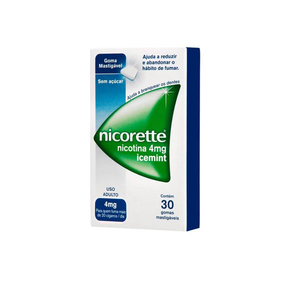 Nicorette Icemint 4mg 30 Gomas de Mascar