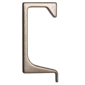 Tampa para Perfil de Alumínio Zamac M02 15mm Bronze 2 un Leo