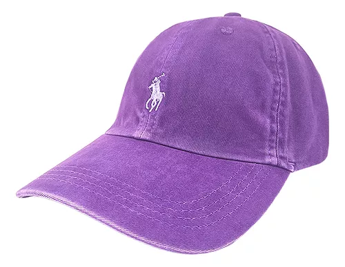 Boné Ralph Lauren Classic Stoned Roxo