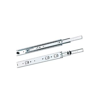 Corrediça Telescópica Estreita Zincado Abertura Total 500mm 25KG Orix