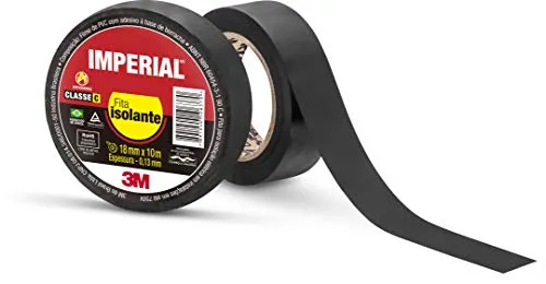 (Rec) 3M, Fita Isolante Imperial Slim - 18mm x 10m