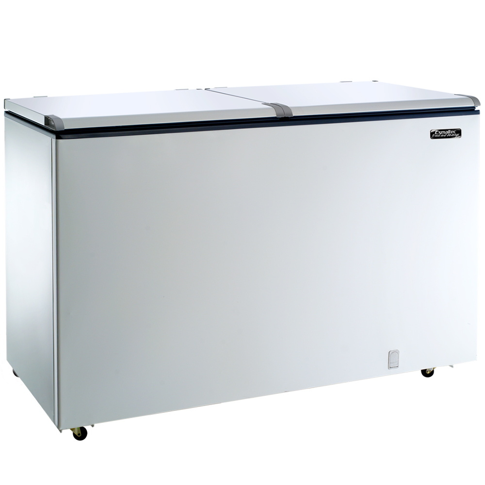 Freezer E Conservador Esmaltec 468L 2 Portas Horizontal Degelo Manual Ech500 - Branco - 110 Volts