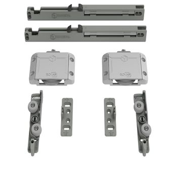 Kit Porta de Correr RO65 Prime Top 4032 1 Porta 60kg Sobreposto 1 un Rometal