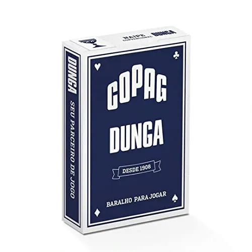 [ PRIME | + POR - R$ 7 ] Baralho Dunga Naipe Convencional - Azul - Copag