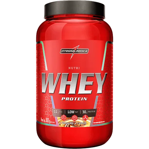 Nutri Whey Protein Cookies Pote 900g Integralmédica