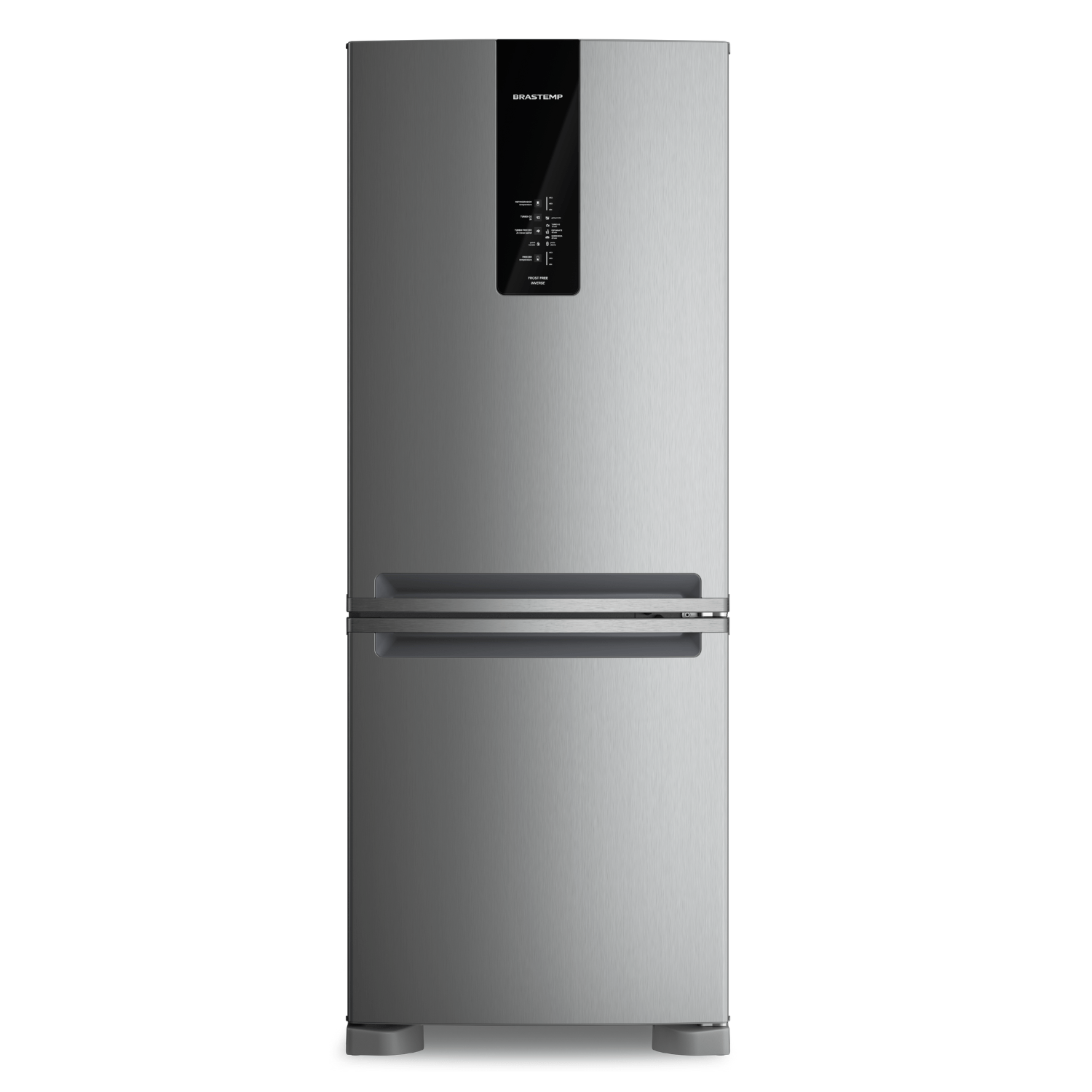 Geladeira Frost Free Brastemp Inverse 447 litros Inox - BRE57FK