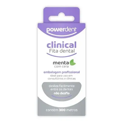 [Rec/+por - R$11] Fita Dental Clinical 300m, Powerdent