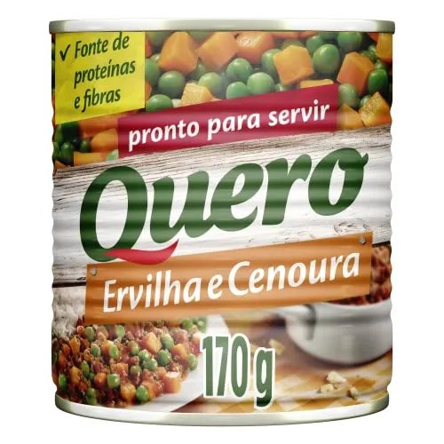 [REC +Por- R$3 ] Quero Ervilha E Cenoura L 170G