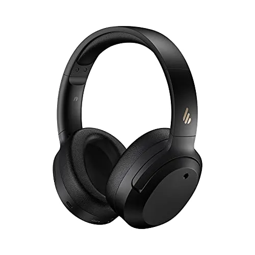 [PIX/BOLETO] Edifier FONE de Ouvido Com Cancelamento de Ruído W820NB Bluetooth 5.0 OVER-EAR - PRETO Pequeno, W820NB BK