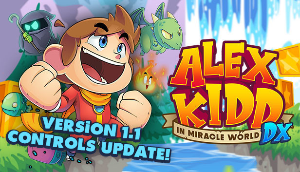 Jogo Alex Kidd in Miracle World DX