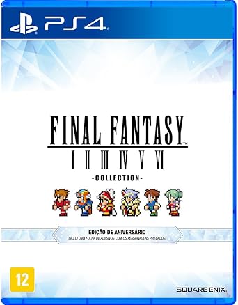 [Amazon] Final Fantasy I-VI Pixel Remaster Collection (Anniversary Edition) - R$ 255,09