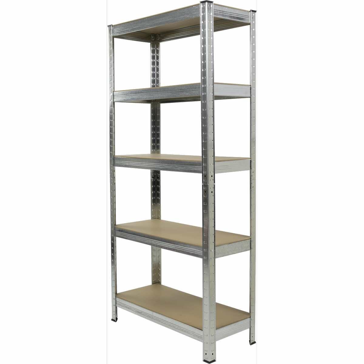 Estante Metálica De 5 Prateleiras Até 150Kg Da Worker