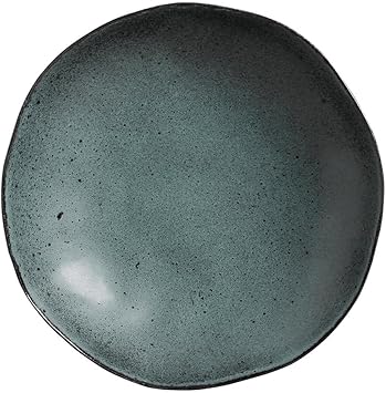 CONJUNTO C/ 6 PRATOS FUNDO ORGÂNICO PETROLEUM Ø 21,2cm