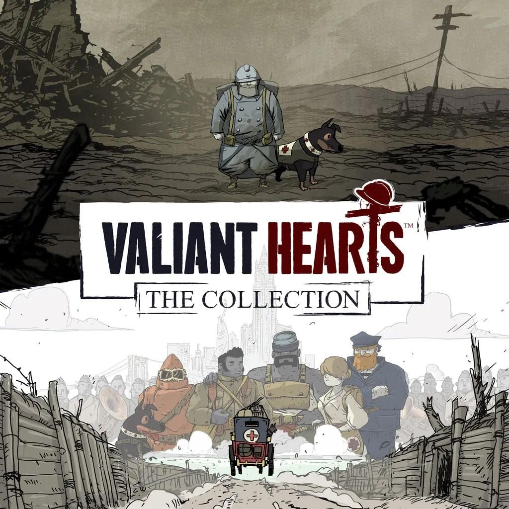 Pacote com 2 jogos: Valiant Hearts: The Collection - PS4