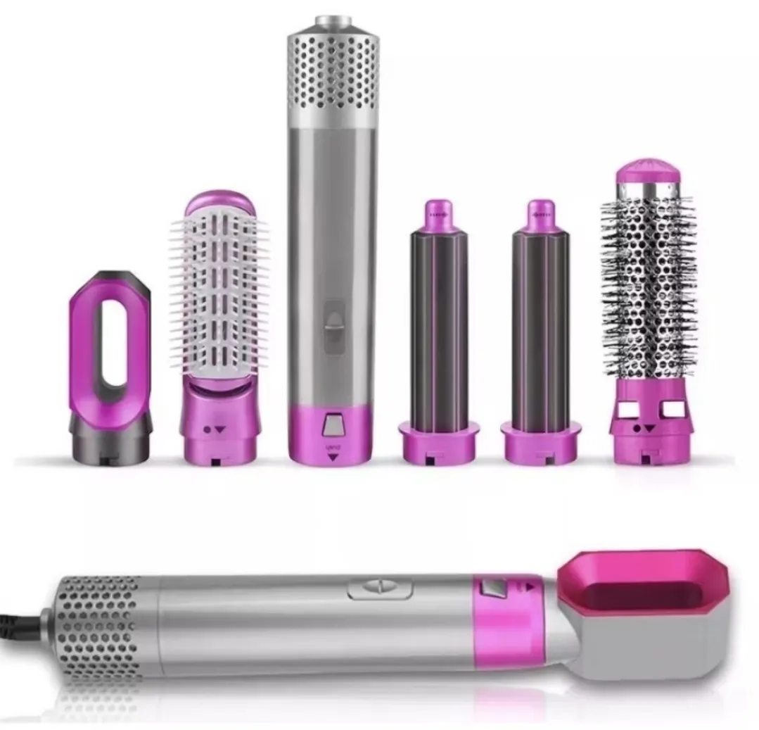 Escova 5 em 1, Secador, Pente, Modelador