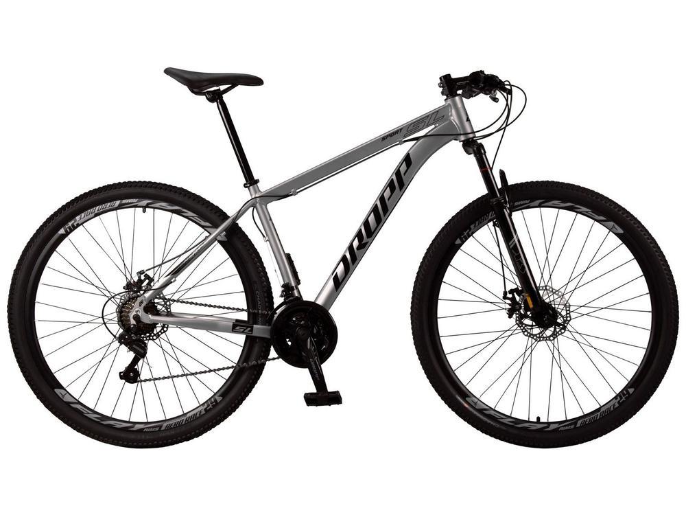 [MagaluBR/Moedas R$691] Bicicleta Aro 29 Dropp SL 10218 de Alumínio - Freio a Disco 21 Marchas Câmbio Shimano