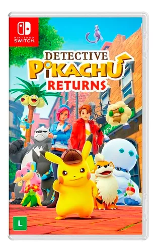 Jogo Detective Pikachu Returns - Nintendo Switch