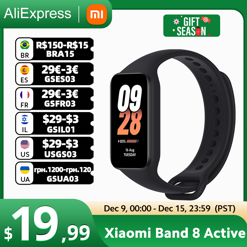 [Com Taxa] Xiaomi-Smart Band 8 Active