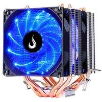 [APP] Air Cooler Rise Mode Gamer G700, LED Azul, AMD/Intel, 180mm, Preto - RM-AC-O7-FB