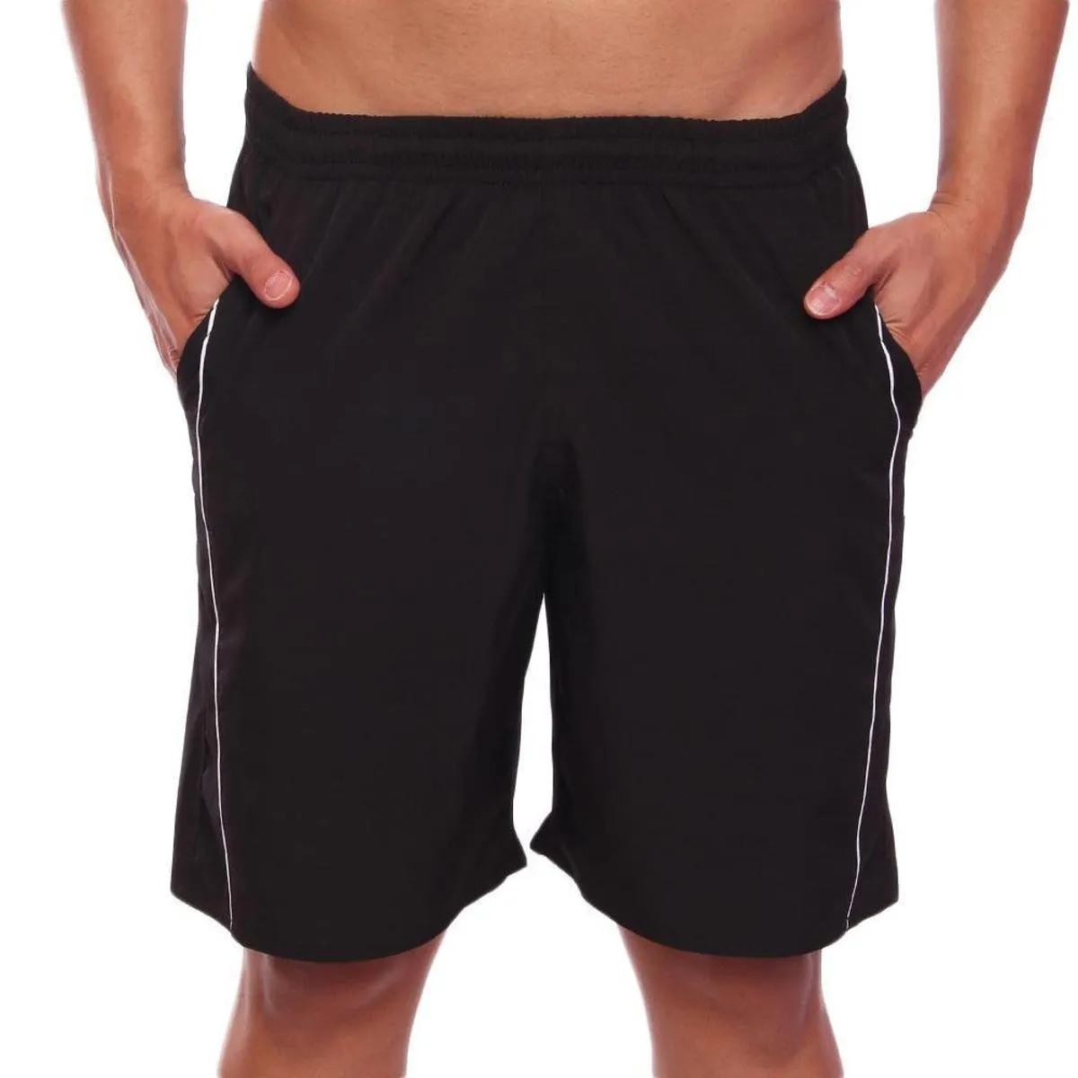 Bermuda Masculina Shorts Água Tactel Esporte Corrida Academia Treino Com Risco na Lateral