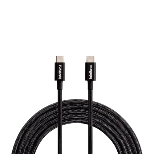 INTELBRAS Cabo USB-C 1, 5m Nylon EUCC 15NP Preto