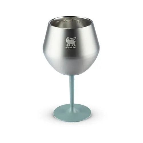 Stanley - Taça Térmica, Copo de cocktail isolado, isolado a vácuo para bebidas frias, copo de gin ou vinho, 414 ml, Aço Inoxidável