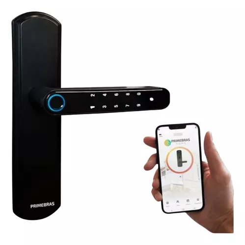 Fechadura Digital Biometrica Primebras Bluetooth Ttlock App