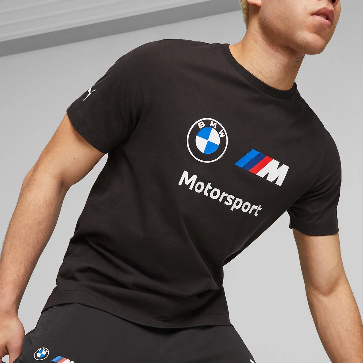 Camiseta Manga Curta Puma BMW MMS Essential Masculina