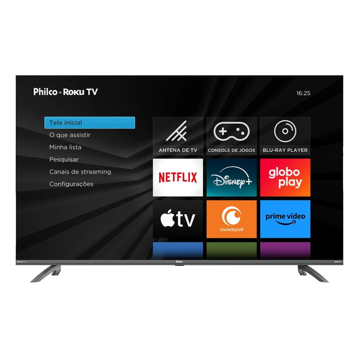 SmaSmart Tv 50” Philco Ptv50g3ersgb Led Roku Tv Dolby Audio Bivolt