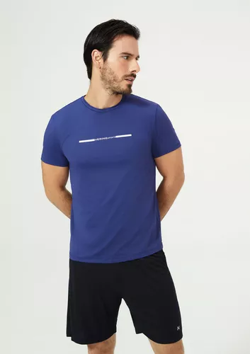 Camiseta Esportiva Masculina Proteção Uv 50+ Hering Sports