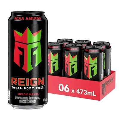 Pack de Reign Melon Mania lata 473ml 6 unidades