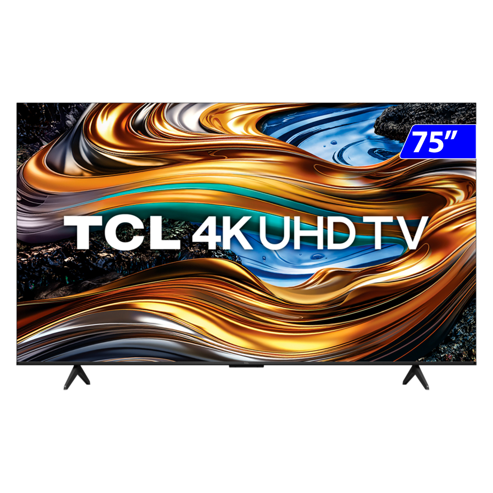 Smart Tv Tcl Led 75” 4K Uhd Wi-Fi Hdr 10+ Google Tv 75P755