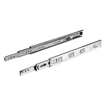 Corrediça Telescópica larga Zincado Abertura Total 250mm 25KG Hafele