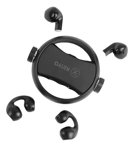 Fone De Ouvido Sem Fio Bluetooth 5.3 Cor Preto Esportivo